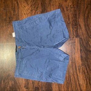 Good conditioned blue short. Size 6